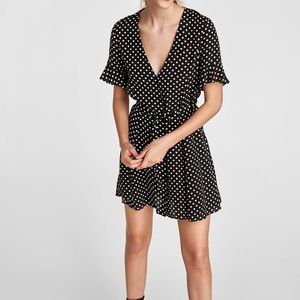 Zara Polka Dot Mini Dress